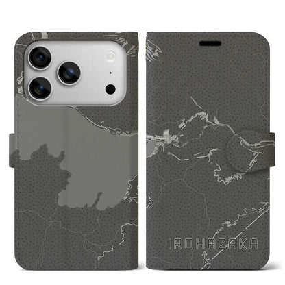 【いろは坂（栃木県）】地図柄iPhoneケース（手帳タイプ）