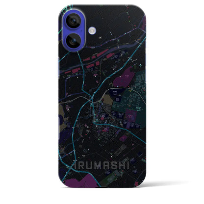 【入間市（埼玉県）】地図柄iPhoneケース（バックカバータイプ）