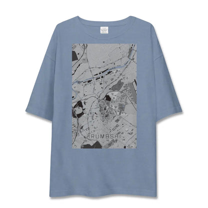 【入間市（埼玉県）】地図柄ビッグシルエットTシャツ