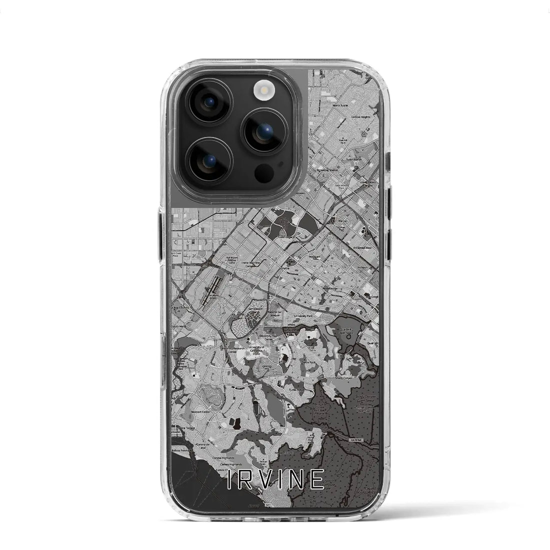 【アーバイン（アメリカ）】地図柄iPhoneケース（MagSafeタイプ）