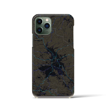 【伊佐（鹿児島県）】地図柄iPhoneケース（バックカバータイプ）