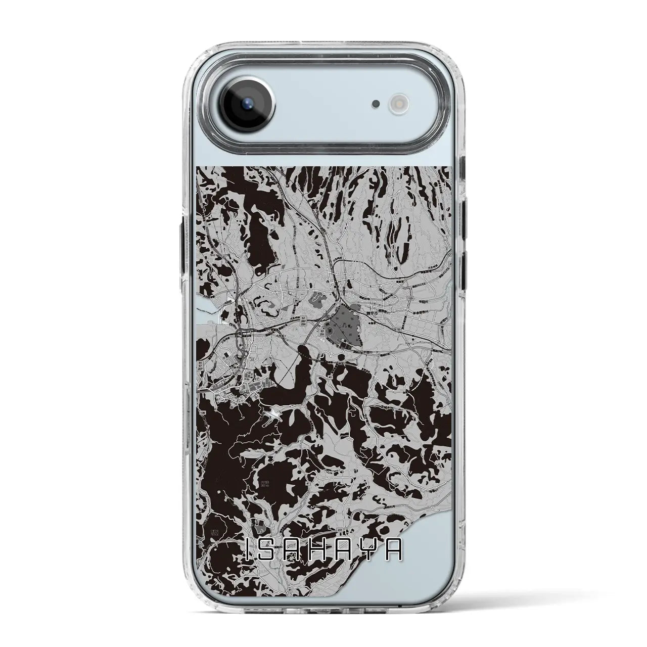 【諫早（長崎県）】地図柄iPhoneケース（MagSafeタイプ）