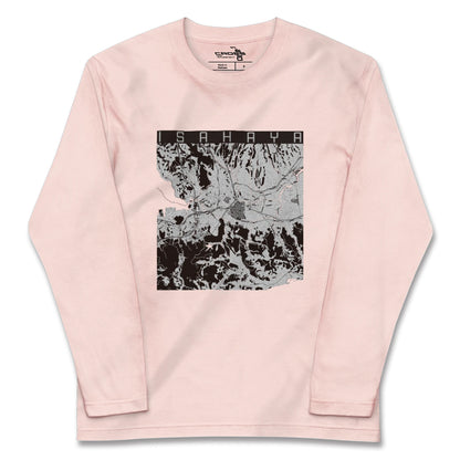 【諫早（長崎県）】地図柄ロングスリーブTシャツ