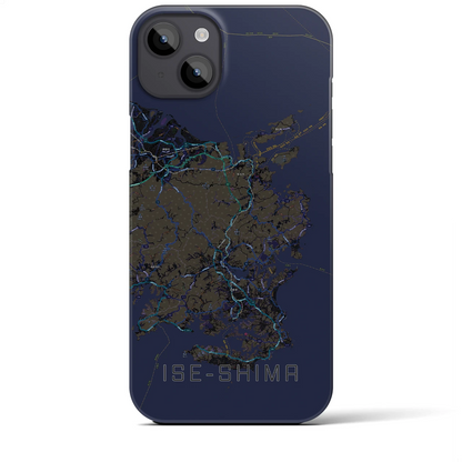 【伊勢志摩（三重県）】地図柄iPhoneケース（バックカバータイプ）