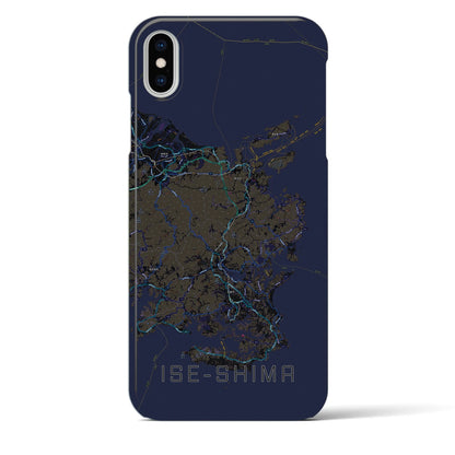 【伊勢志摩（三重県）】地図柄iPhoneケース（バックカバータイプ）