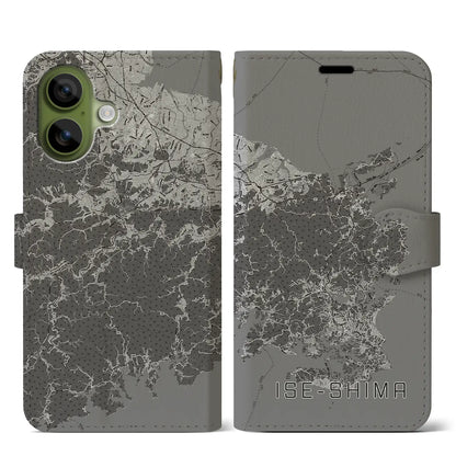 【伊勢志摩（三重県）】地図柄iPhoneケース（手帳タイプ）