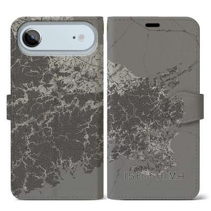 【伊勢志摩（三重県）】地図柄iPhoneケース（手帳タイプ）