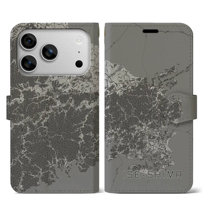 【伊勢志摩（三重県）】地図柄iPhoneケース（手帳タイプ）