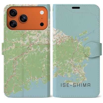 【伊勢志摩（三重県）】地図柄iPhoneケース（手帳タイプ）