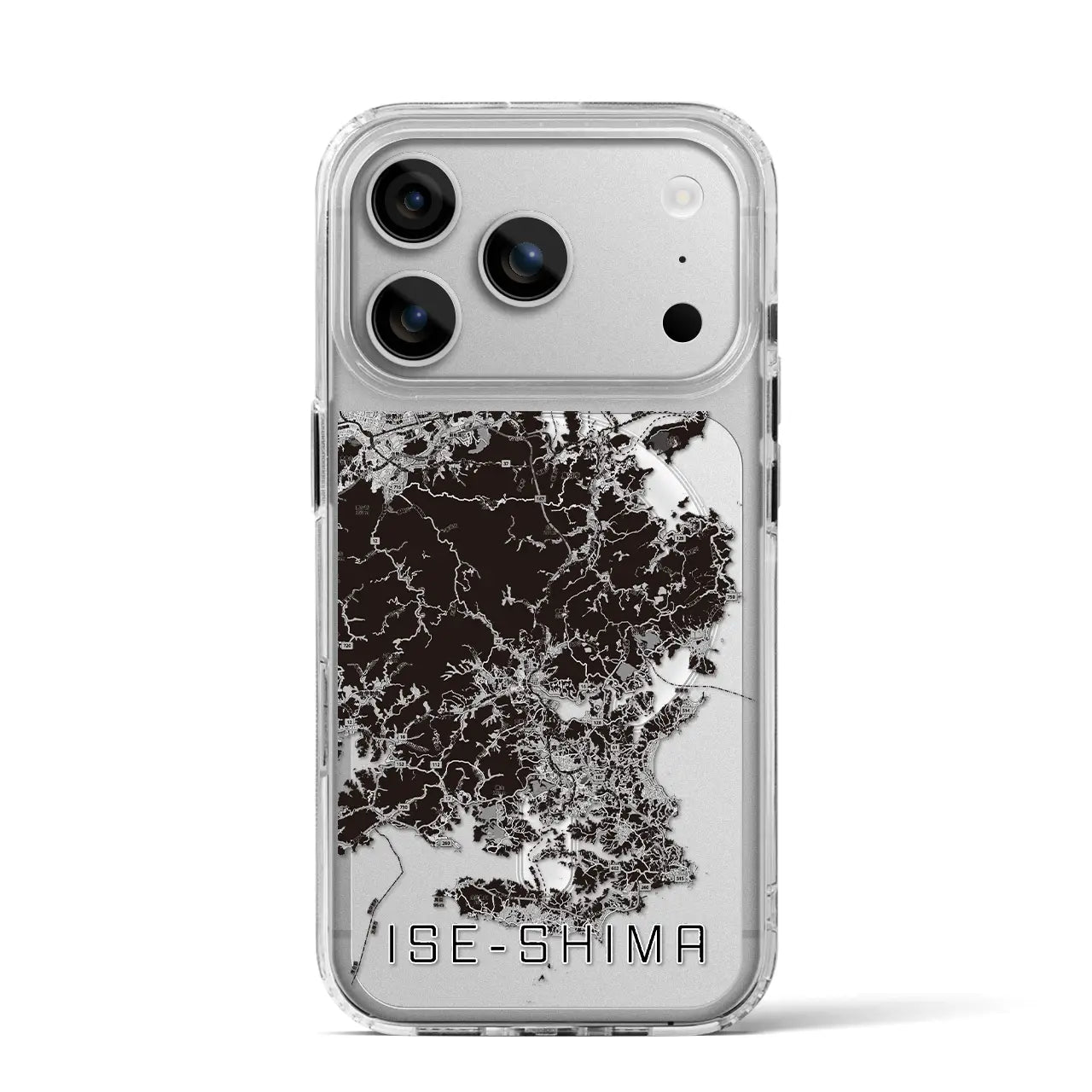 【伊勢志摩（三重県）】地図柄iPhoneケース（MagSafeタイプ）