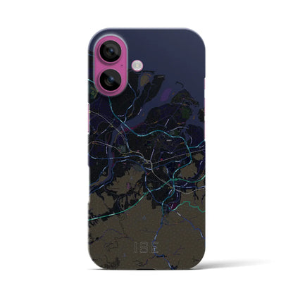 【伊勢（三重県）】地図柄iPhoneケース（バックカバータイプ）