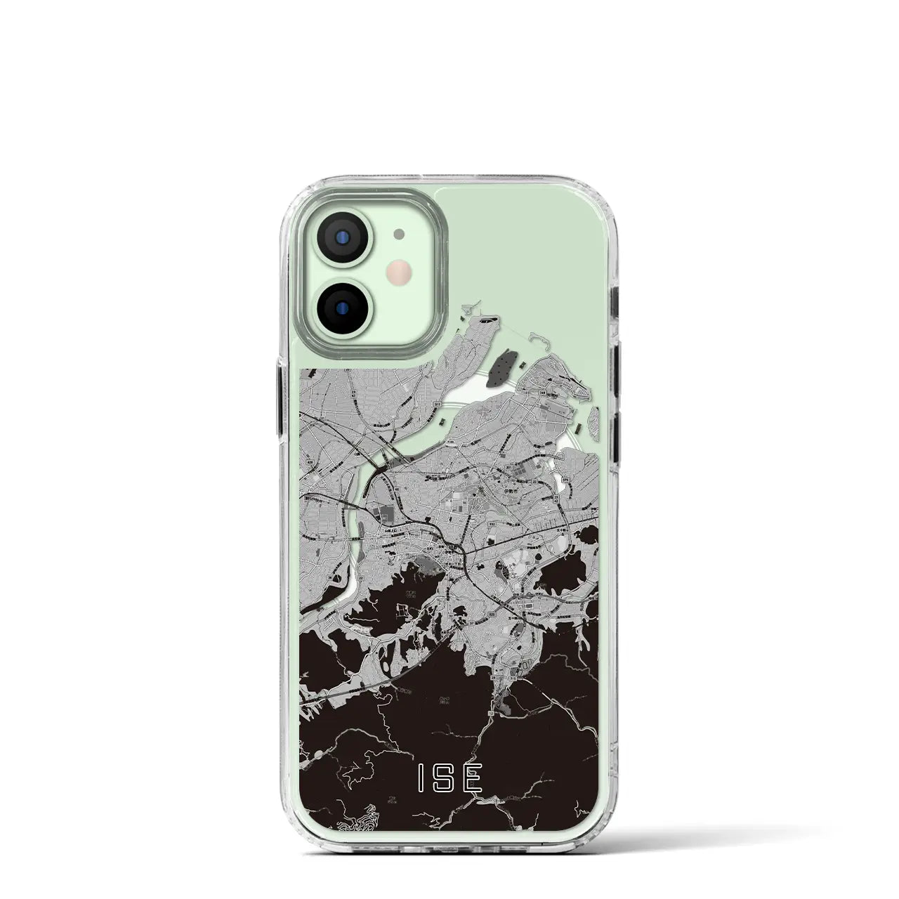 【伊勢（三重県）】地図柄iPhoneケース（MagSafeタイプ）