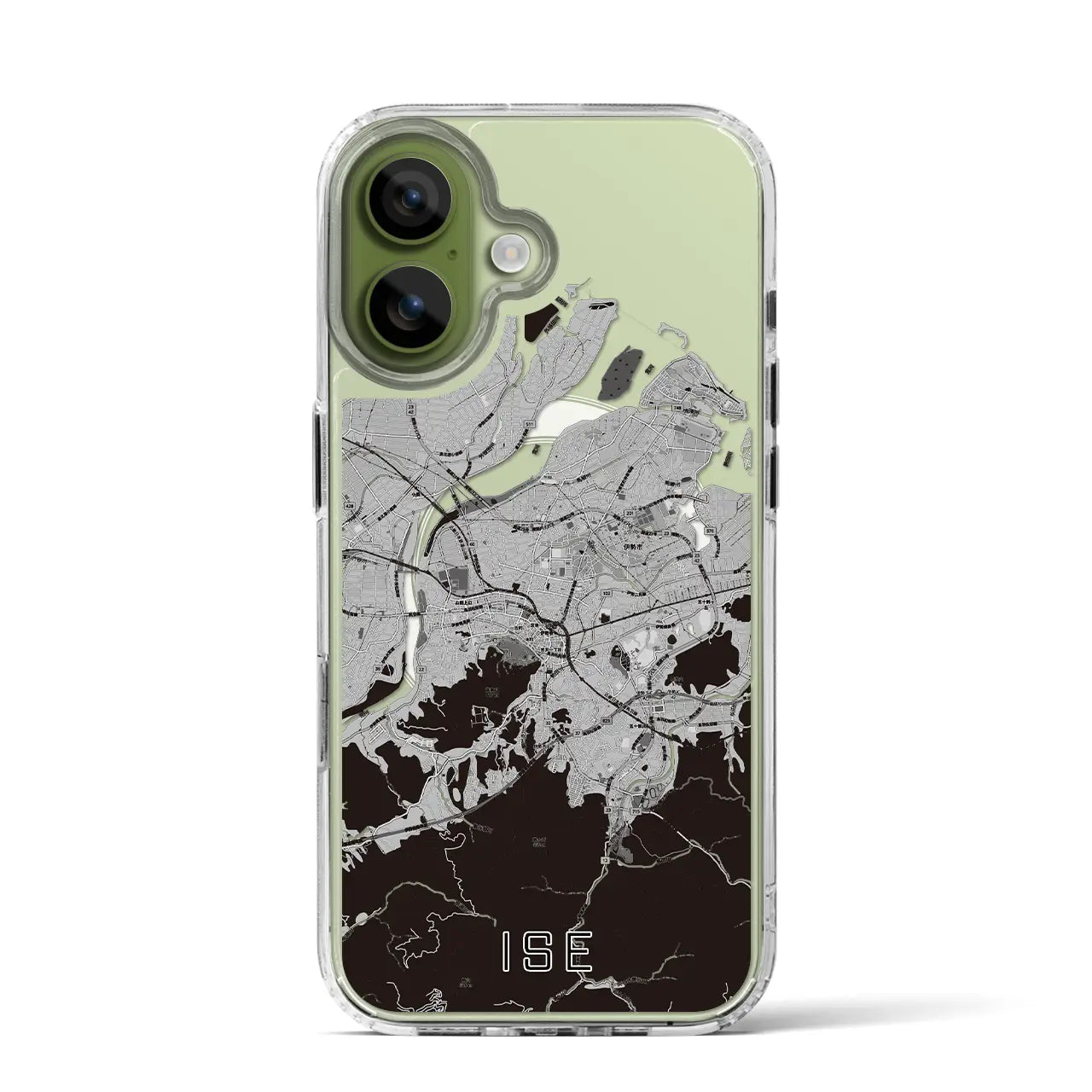 【伊勢（三重県）】地図柄iPhoneケース（MagSafeタイプ）