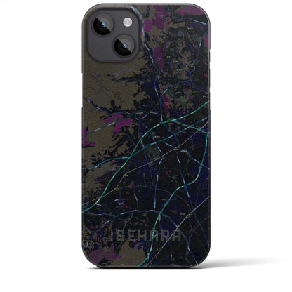 【伊勢原（神奈川県）】地図柄iPhoneケース（バックカバータイプ）