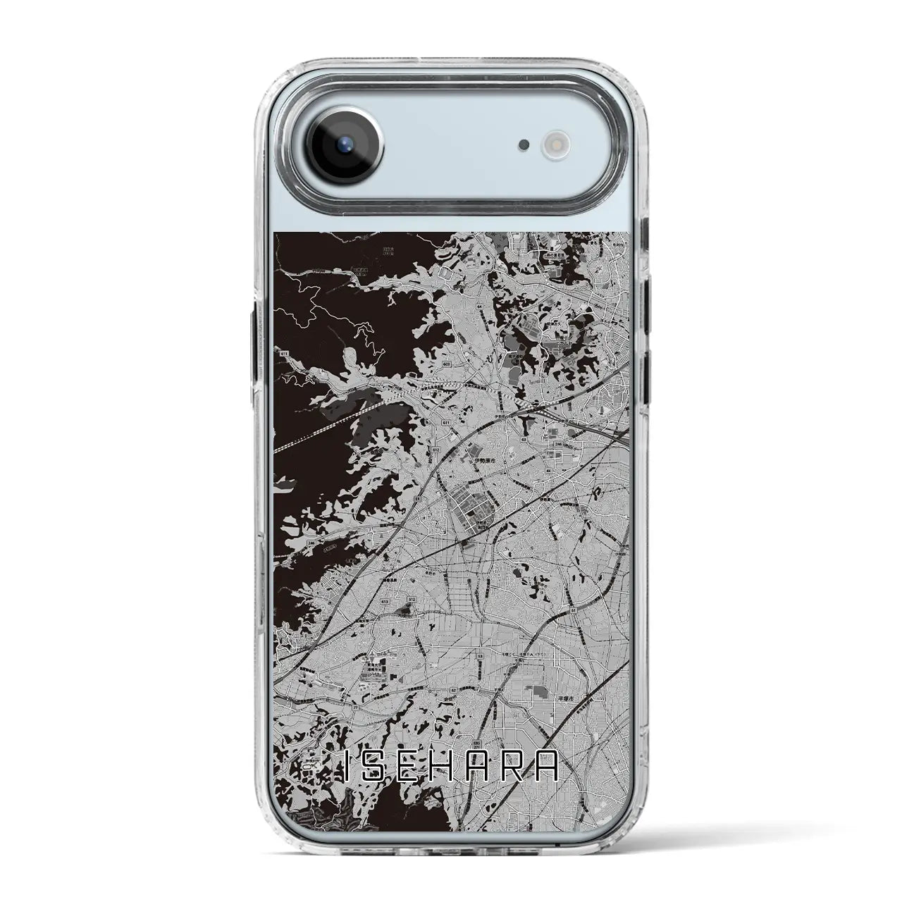 【伊勢原（神奈川県）】地図柄iPhoneケース（MagSafeタイプ）