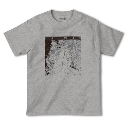 【伊勢湾（三重県）】地図柄ヘビーウェイトTシャツ