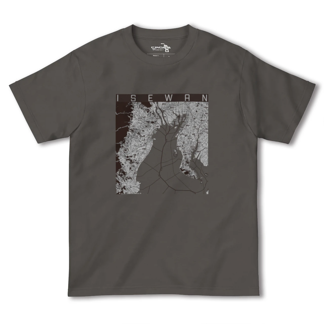 【伊勢湾（三重県）】地図柄ヘビーウェイトTシャツ