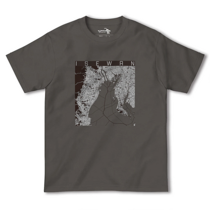 【伊勢湾（三重県）】地図柄ヘビーウェイトTシャツ