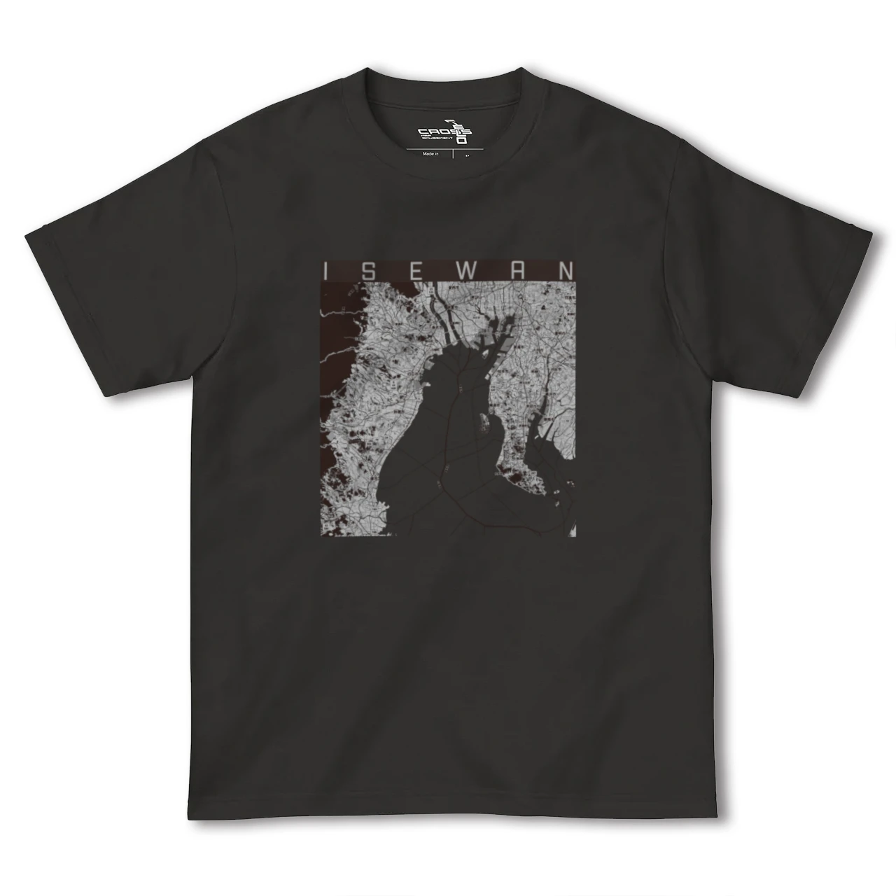 【伊勢湾（三重県）】地図柄ヘビーウェイトTシャツ