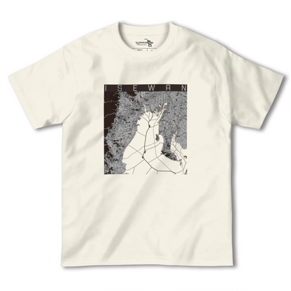 【伊勢湾（三重県）】地図柄ヘビーウェイトTシャツ