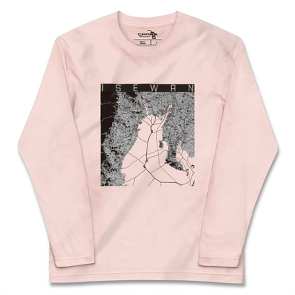 【伊勢湾（三重県）】地図柄ロングスリーブTシャツ