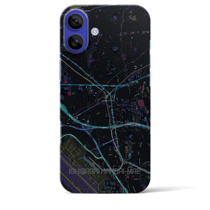 【石橋阪大前（大阪府）】地図柄iPhoneケース（バックカバータイプ）