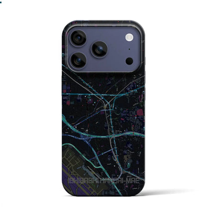 【石橋阪大前（大阪府）】地図柄iPhoneケース（バックカバータイプ）