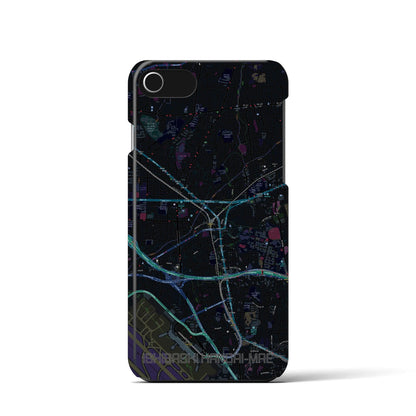 【石橋阪大前（大阪府）】地図柄iPhoneケース（バックカバータイプ）