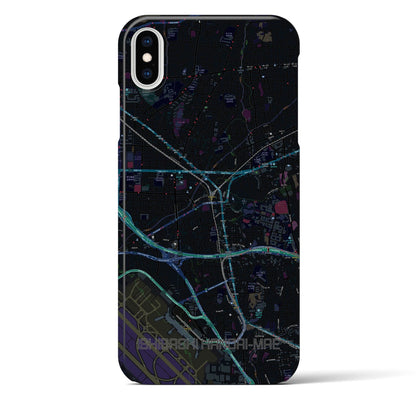 【石橋阪大前（大阪府）】地図柄iPhoneケース（バックカバータイプ）