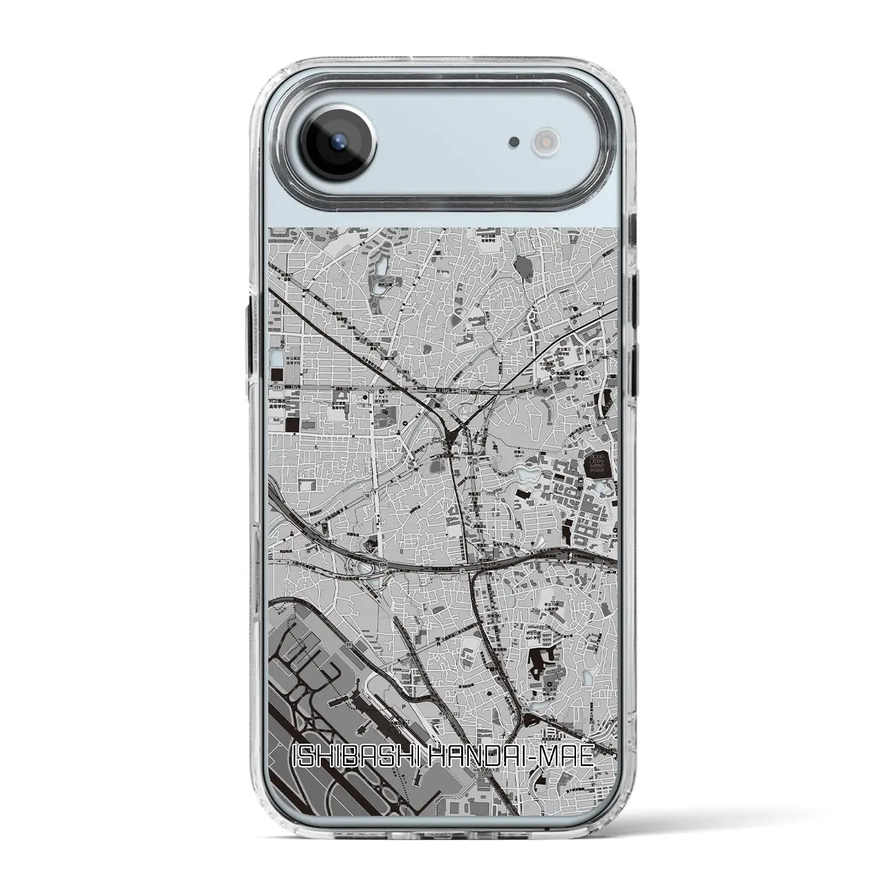 【石橋阪大前（大阪府）】地図柄iPhoneケース（MagSafeタイプ）