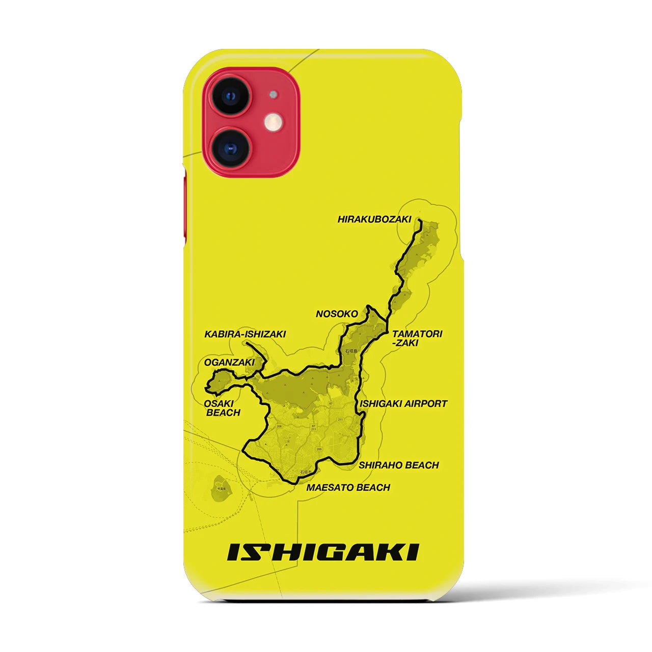 【石垣（沖縄県）】サイクリストiPhoneケース（バックカバータイプ）