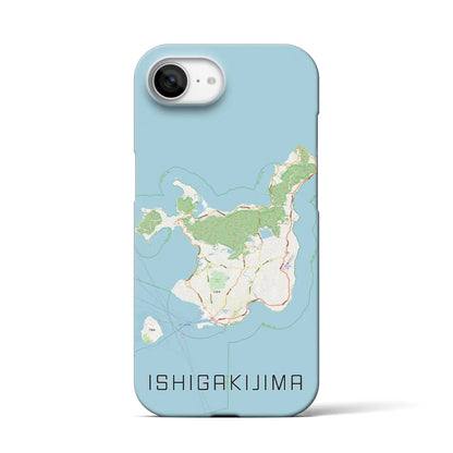 【石垣島（沖縄県）】地図柄iPhoneケース（バックカバータイプ）