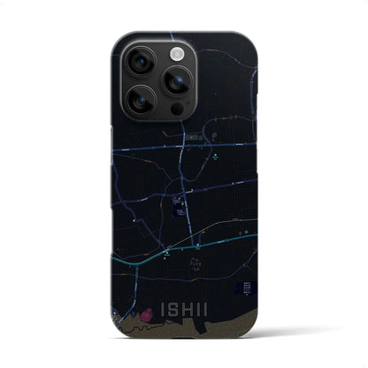 【石井（徳島県）】地図柄iPhoneケース（バックカバータイプ）