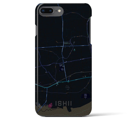 【石井（徳島県）】地図柄iPhoneケース（バックカバータイプ）