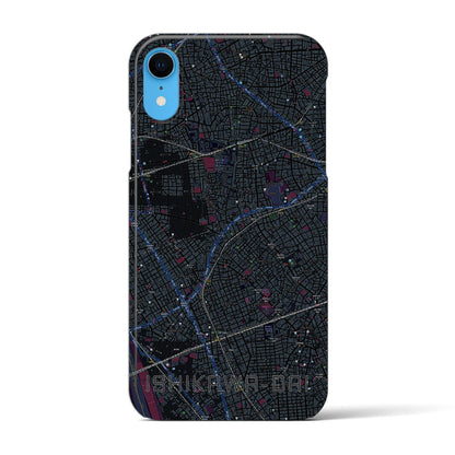 【石川台（東京都）】地図柄iPhoneケース（バックカバータイプ）