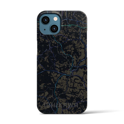 【石川（福島県）】地図柄iPhoneケース（バックカバータイプ）