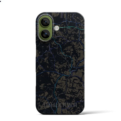 【石川（福島県）】地図柄iPhoneケース（バックカバータイプ）