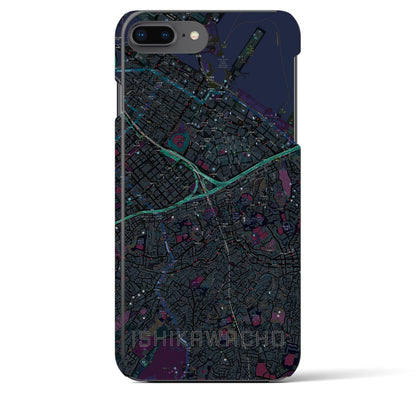 【石川町（神奈川県）】地図柄iPhoneケース（バックカバータイプ）