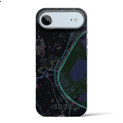 【磯子（神奈川県）】地図柄iPhoneケース（バックカバータイプ）