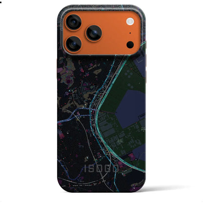 【磯子（神奈川県）】地図柄iPhoneケース（バックカバータイプ）