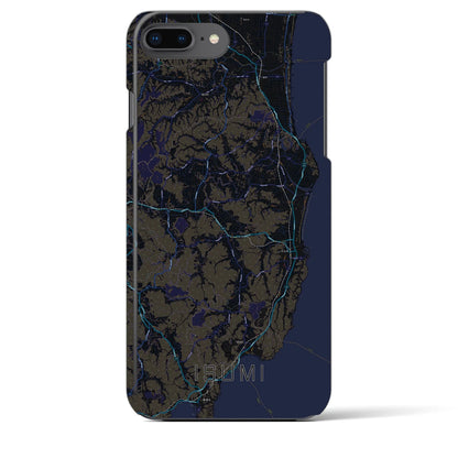 【いすみ（千葉県）】地図柄iPhoneケース（バックカバータイプ）