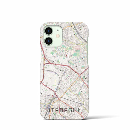 【板橋（東京都）】地図柄iPhoneケース（バックカバータイプ）