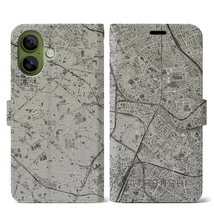 【板橋（東京都）】地図柄iPhoneケース（手帳タイプ）