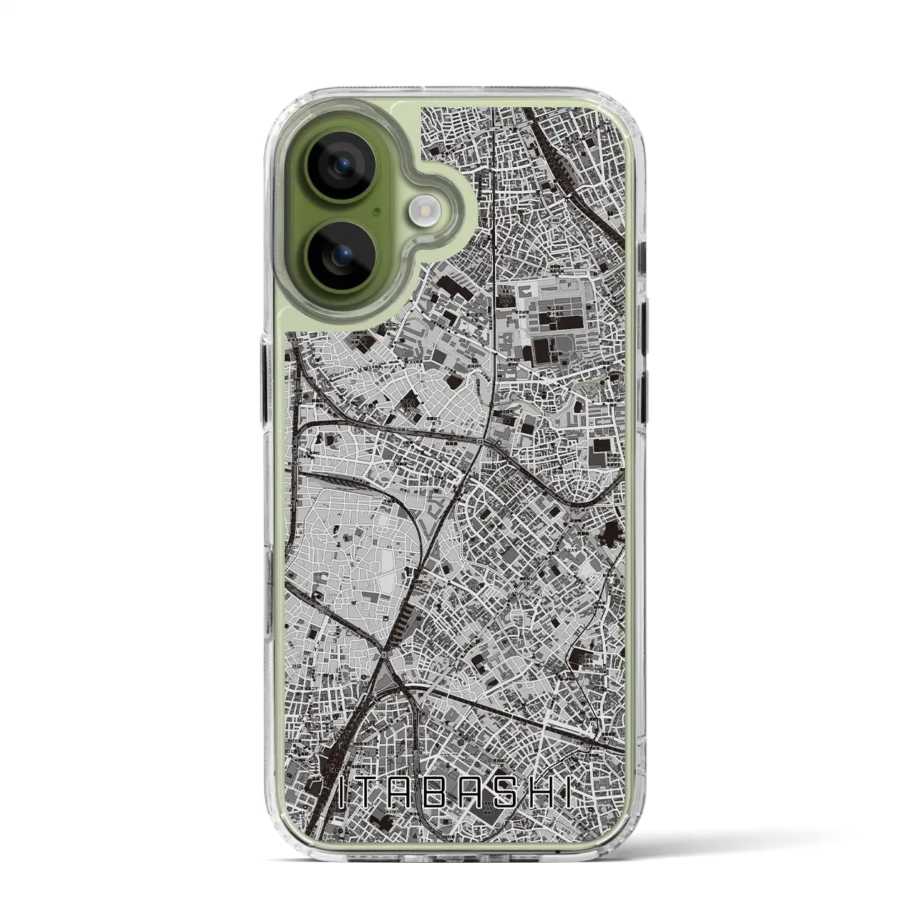 【板橋（東京都）】地図柄iPhoneケース（MagSafeタイプ）