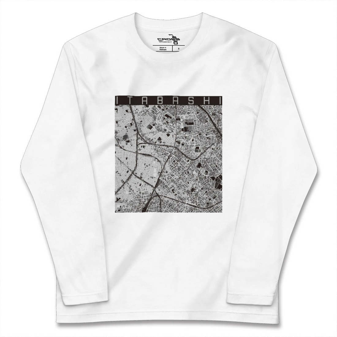 【板橋(東京都)】地図柄ロングスリーブTシャツ
