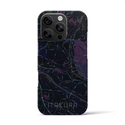 【板倉（群馬県）】地図柄iPhoneケース（バックカバータイプ）