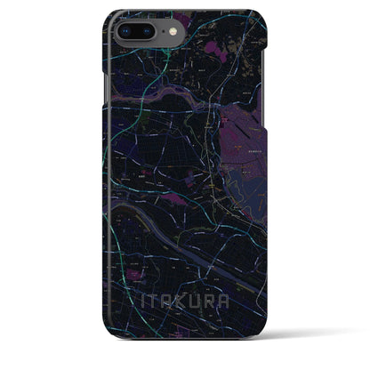 【板倉（群馬県）】地図柄iPhoneケース（バックカバータイプ）