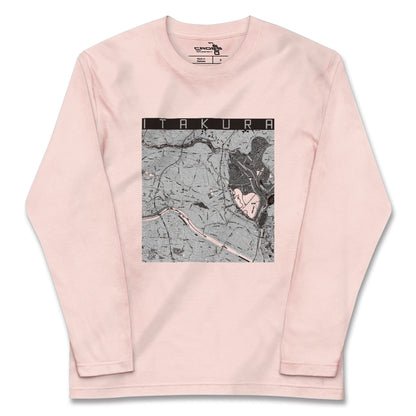 【板倉（群馬県）】地図柄ロングスリーブTシャツ
