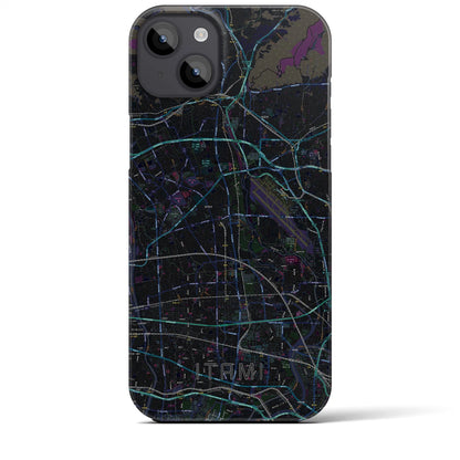 【伊丹（兵庫県）】地図柄iPhoneケース（バックカバータイプ）