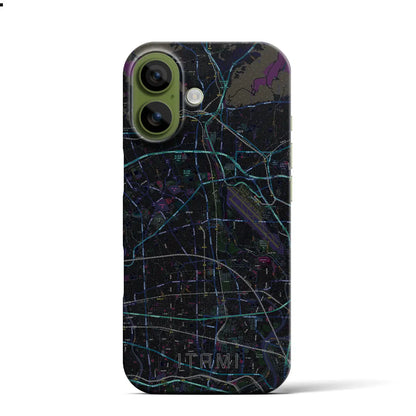 【伊丹（兵庫県）】地図柄iPhoneケース（バックカバータイプ）